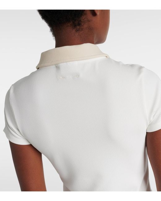 The Upside White Rodeo Indi Polo Shirt