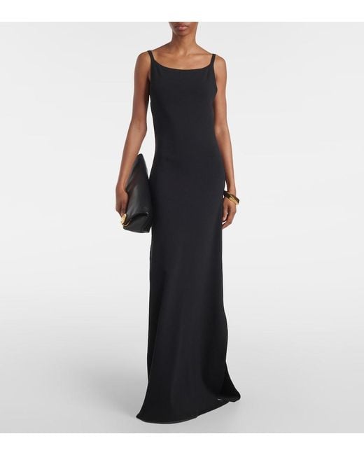 Joseph Black Sleeveless Maxi Dress