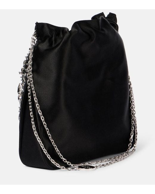Secchiello Pilgrim Mini di Roger Vivier in Black