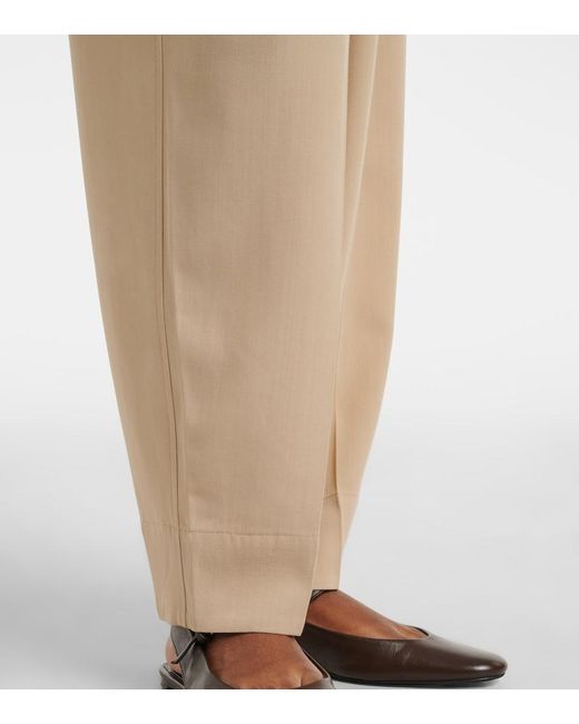 Totême Natural Draped Balloon Pants