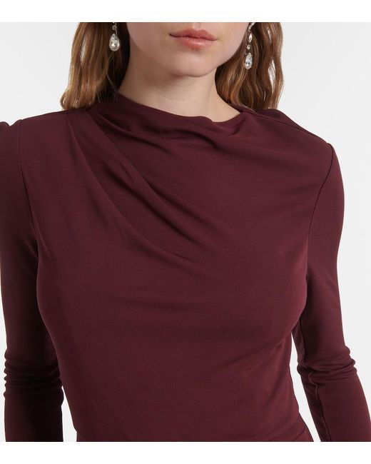 Abito Midi di Erdem in Purple