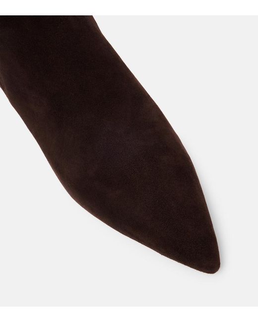 Veronica Beard Brown Lisa Suede Ankle Boots