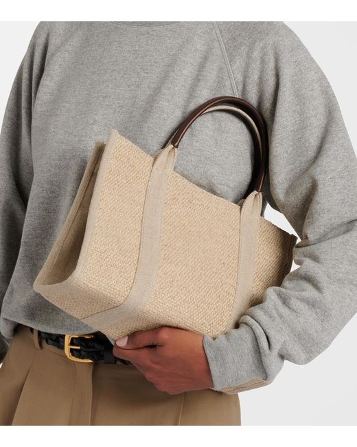 Borsa Georgia Medium di The Row in Natural