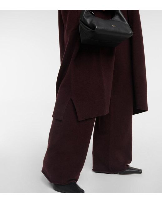 Extreme Cashmere Purple N°61 Koto Cashmere-Blend Cardigan