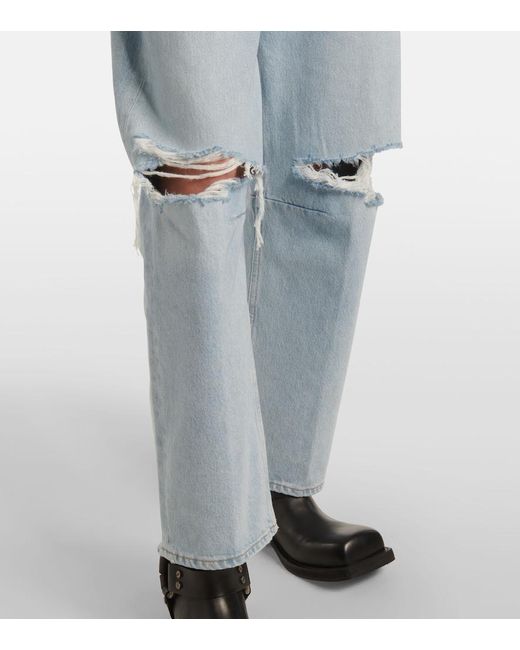 Citizens of Humanity Blue Miro High-Rise Wide-Leg Jeans