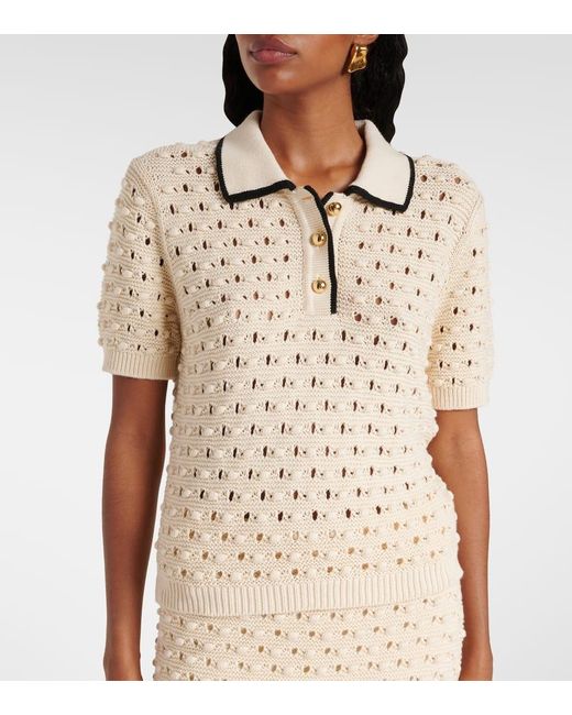 Polo Bauble En Coton FRAME en coloris Natural