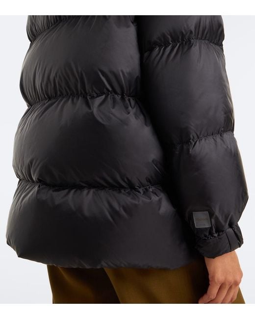 Max Mara Black Technical Down Jacket