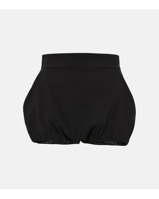 Shorts de tiro alto Dolce & Gabbana de color Black