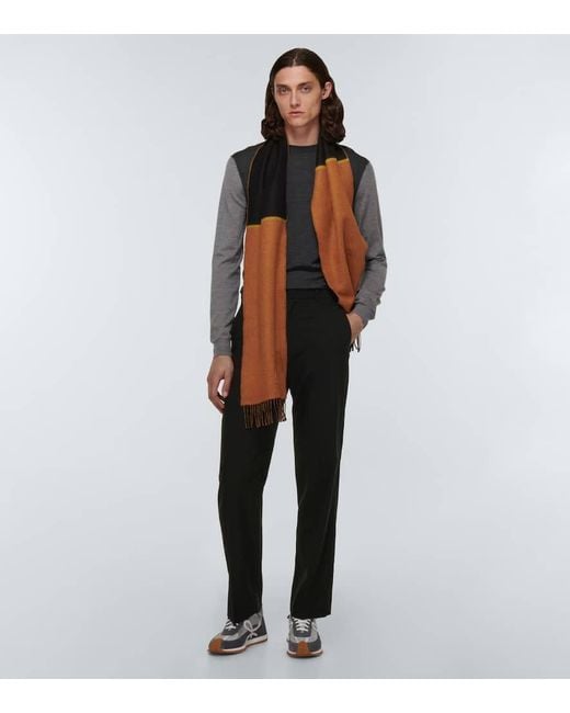 Loewe Hose Aus Wolle in Black für Herren