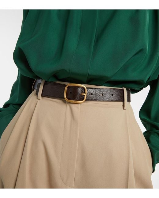 Loewe Black Guertel Aus Leder