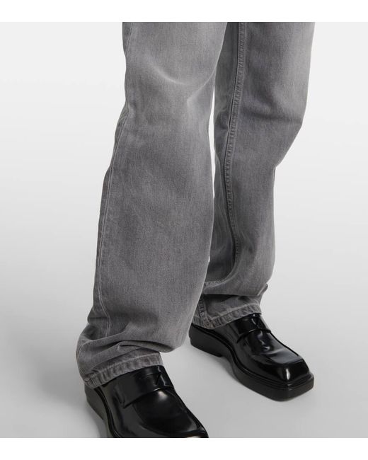 Jeans Regular A Vita Alta di Re/done in Gray