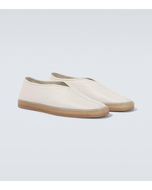 Slip-On Linoleum di Lemaire in White da Uomo