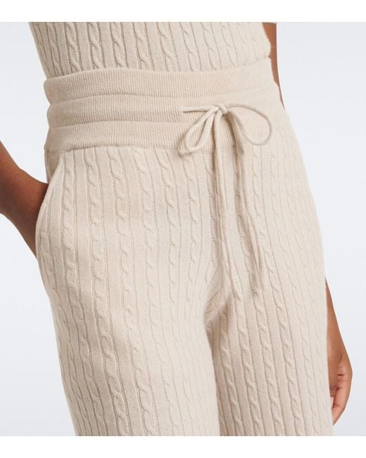 Eleventy Natural Cashmere Straight Pants