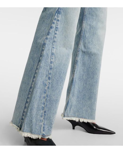 Stella McCartney Blue High-Rise Slim Jeans