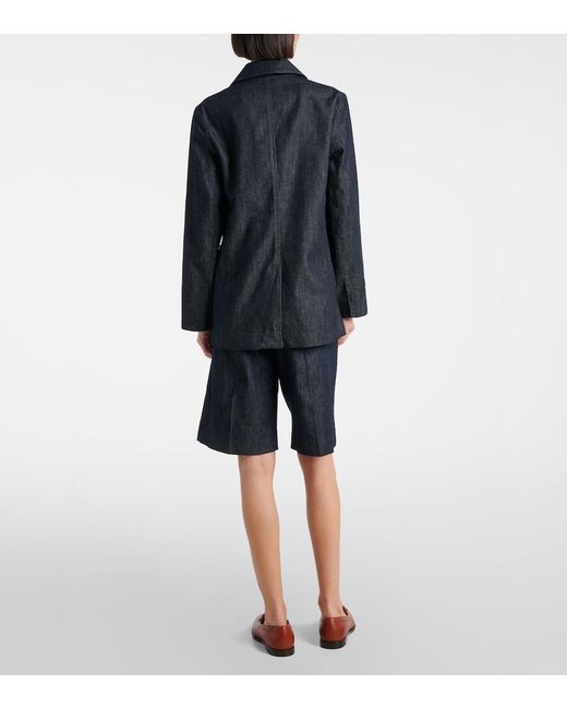 Max Mara Blue Sara Denim Jacket