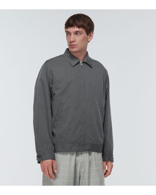 Undercover Gray Blouson Jacket for men