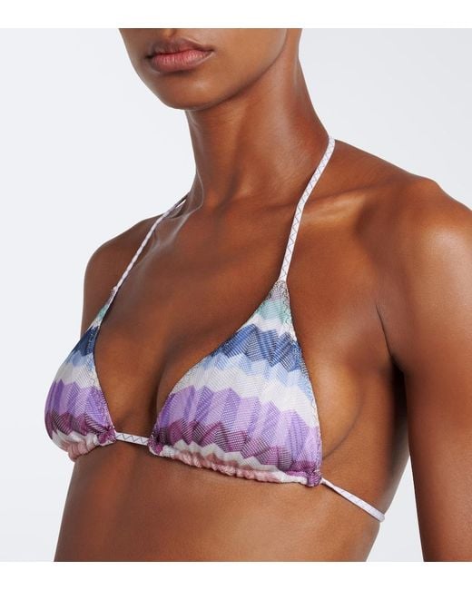 Bikini Zigzag Missoni en coloris White