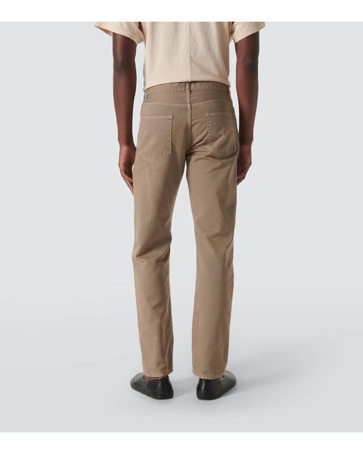 Jean Droit Carlisle A Taille Mi-Haute The Row pour homme en coloris Natural