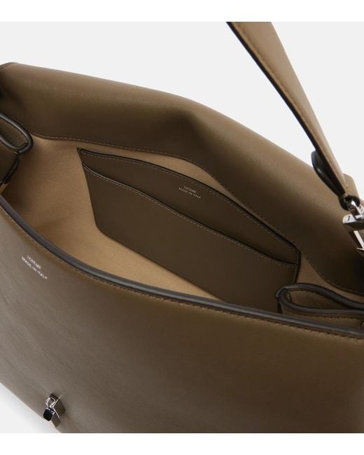Borsa T-Lock Medium di Totême in Natural