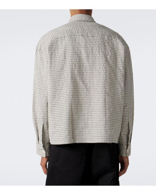 Camicia di Studio Nicholson in Gray da Uomo