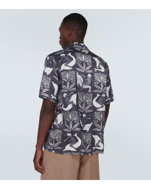 Commas Multicolor Printed Shirt for men