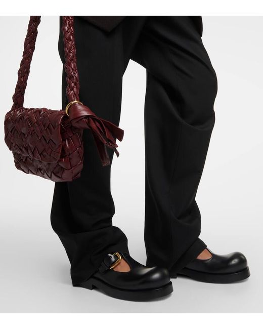 Zapatos Mary Jane Helium de piel Bottega Veneta de color Black