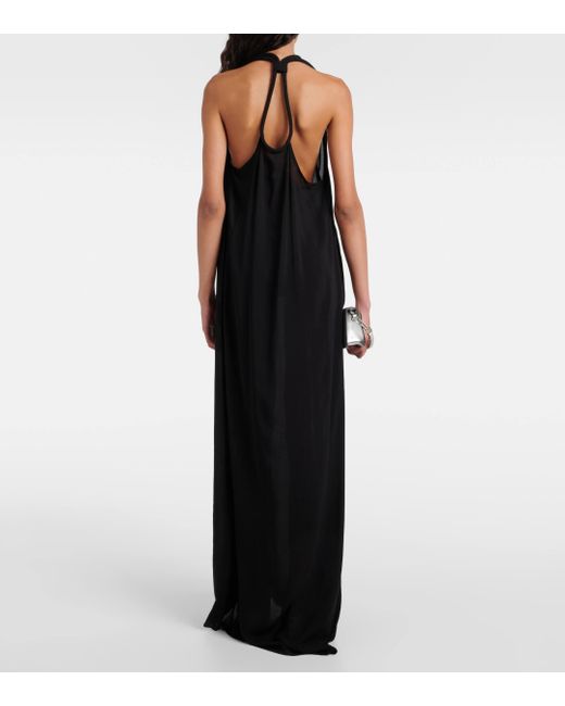 Robe longue Timeless Adriana Degreas en coloris Black