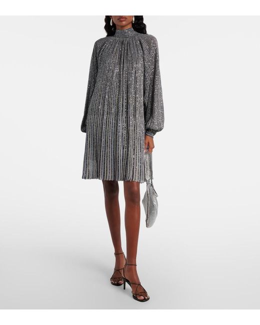 Missoni Gray Lame Minidress