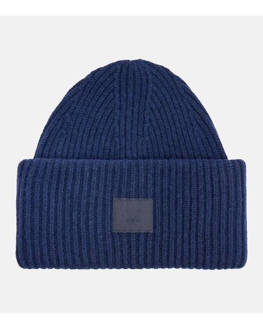 Berretto Face di Acne in Blue