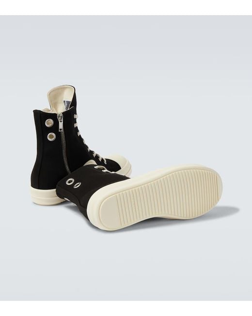 Rick Owens High-Top-Sneakers Hollywood in Black für Herren
