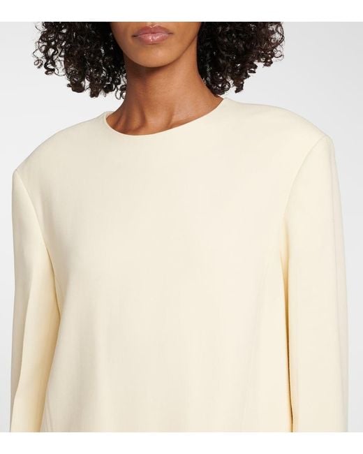 Totême  Natural Crepe Top