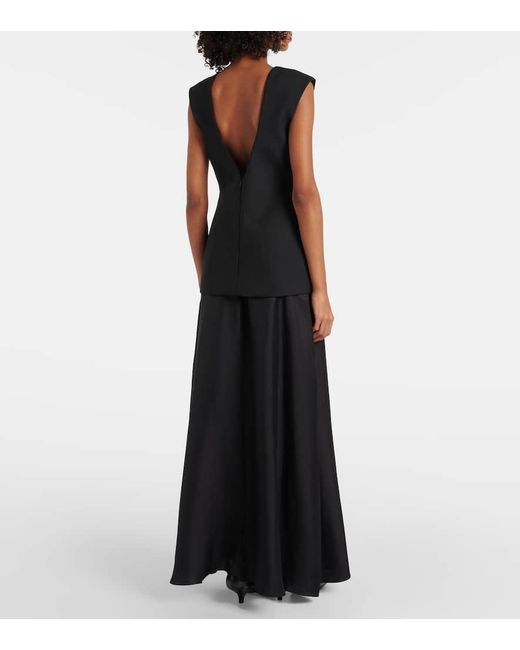 Rohe Black Robe Aus Einem Wollgemisch