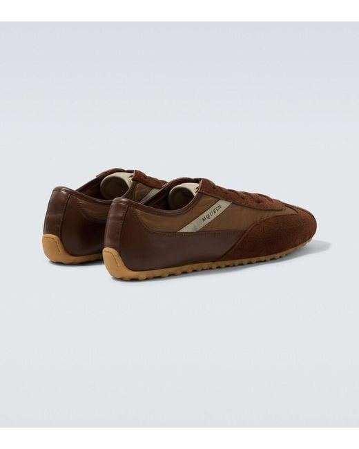 Baskets En Daim McQueen pour homme en coloris Brown