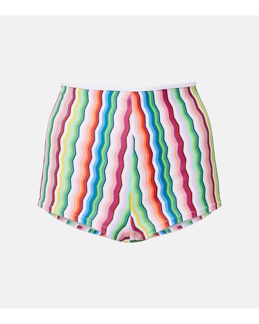 Missoni White Shorts Aus Frottee