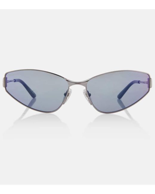 Gafas de sol cat-eye Mercury Balenciaga de color Blue