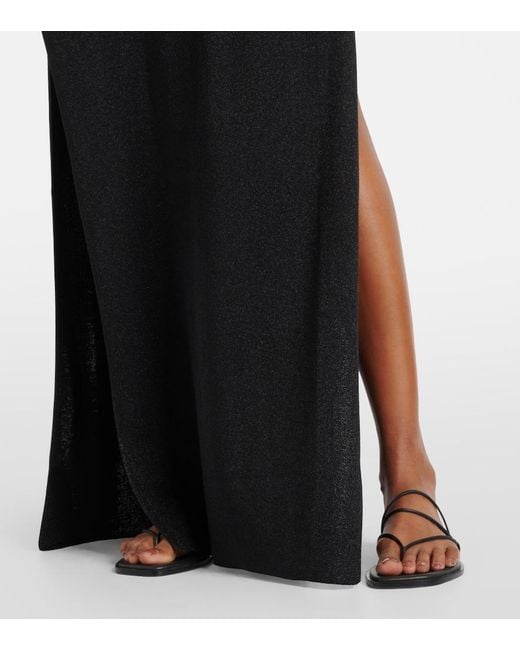 SAME Black Maxikleid