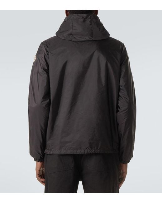 Moncler Black Grimpeurs Raincoat for men