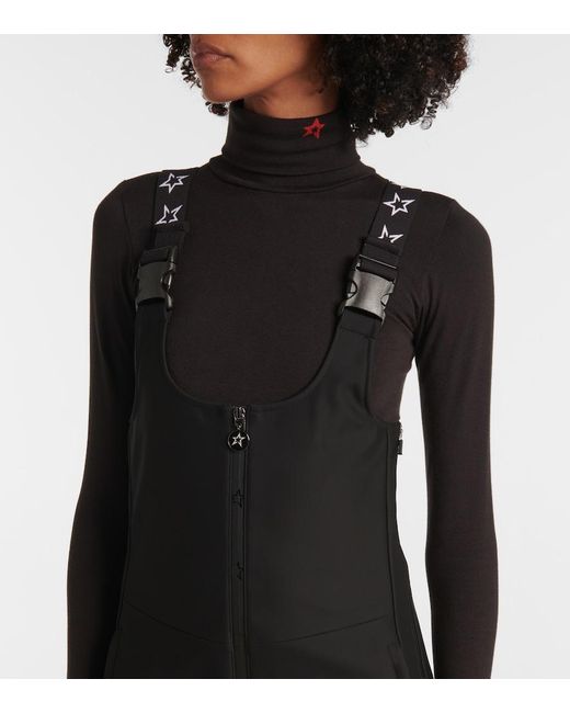 Perfect Moment Black Jg Flared Ski Salopettes