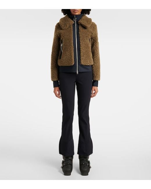 Toni Sailer Brown Sisu Teddy Jacket