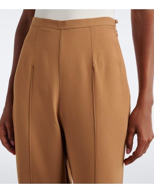 ‎Taller Marmo Brown Marlene Wide-Leg Pants