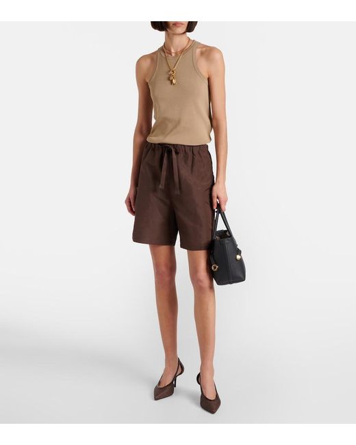 Max Mara Natural Cotton Tank Top