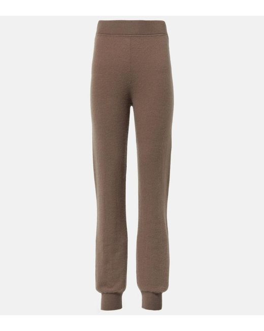 Joseph Brown Cashmere Sweatpants