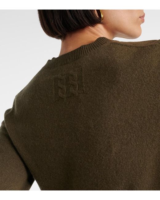 Nili Lotan Green March Cashmere Cardigan