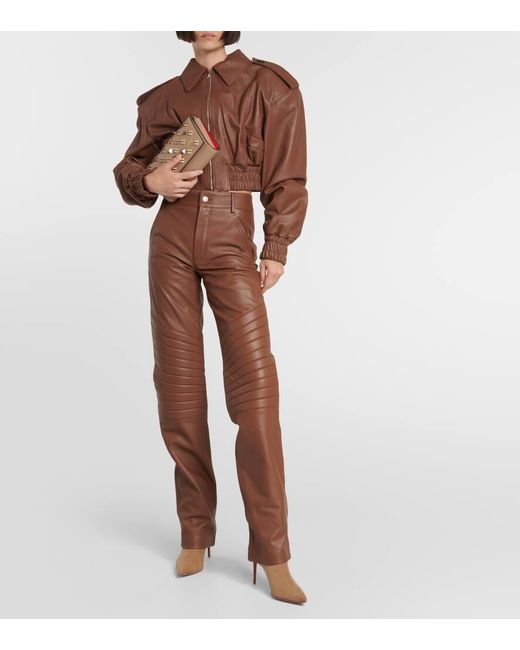 Stivaletti Cl Chelsea Booty di Christian Louboutin in Brown