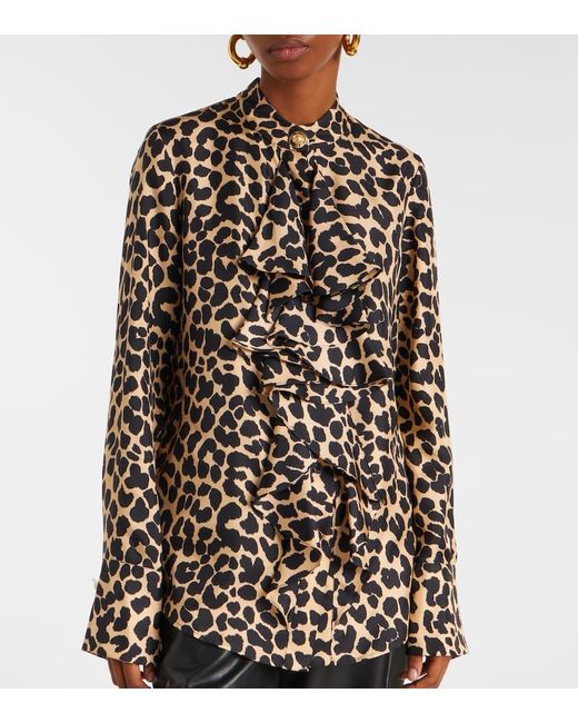 Blusa di Balmain in Black