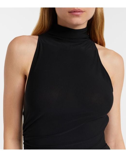Vestido Le Robe Piazza Jacquemus de color Black