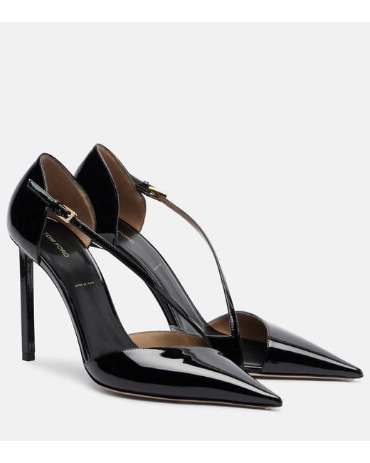 Tom Ford Black Patent Leather Pumps