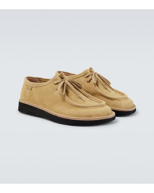 Loewe Desert Boots Faro Aus Veloursleder in White für Herren