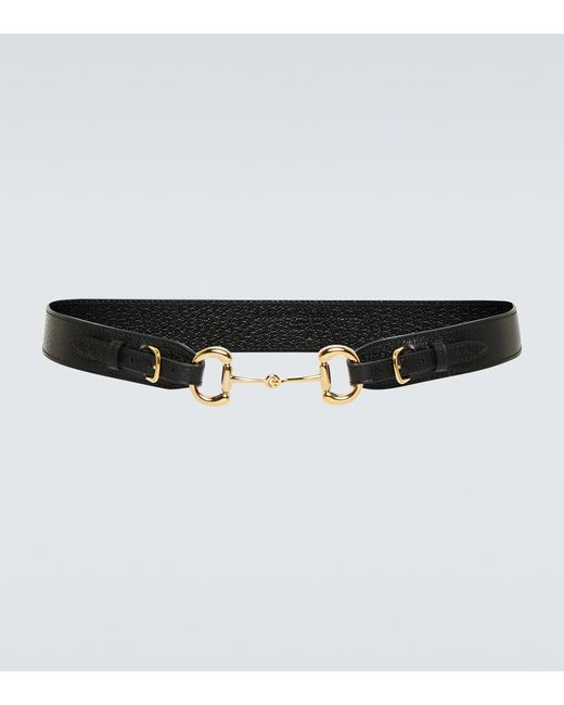 Gucci Horsebit Leather Belt in Nero (Black) for Men | Lyst