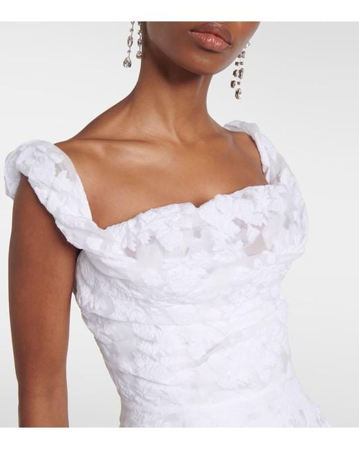 Vivienne Westwood White Midikleid